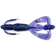 Силіконова приманка для риболовлі, Taipan Crazy Flip, 2,8 дюйми, 8шт/уп, колір №04 Violet